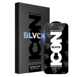 Захисне скло ArmorStandart Supreme Black Icon 3D для Apple iPhone 13/iPhone 13 Pro/iPhone 14/iPhone 16e Transparent