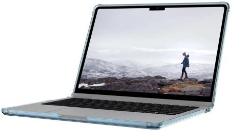 Накладка для ноутбука UAG Lucent для Apple MacBook Air 13 2022-2024 Cerulean (134008115858)