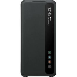 Чохол-накладка Samsung Clear View Cover для Samsung Galaxy S20 Plus G985 Black (EF-ZG985CBEGRU)