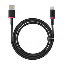 Дата-кабель Baseus Dura Series USB (тато) to Type-C (тато) 60W 1m Black Red (P10377802U01-01)