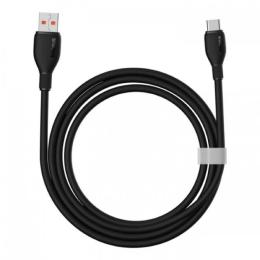 Дата-кабель Baseus Pudding Series Fast Charging Cable USB (тато) to Type-C (тато) 100W 1.2m Black (P10355703111-00)