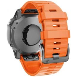 Ремінець для смарт-годинника ArmorStandart Silicone для Garmin 26mm Orange (ARM60802)