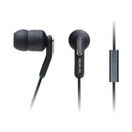 Дротові навушники REAL-EL Z-1010 Black вакуумні з мікрофоном