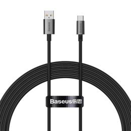 Дата-кабель Baseus Series Fast Charging Data Cable USB (тато)  -  Type-C (тато) 100W 2m Cluster Black (P10320102114-02)