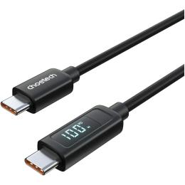 Дата-кабель Choetech PD100 Вт USB-C (тато)  -  USB-C (тато) 1, 8 м Black (XCC-1063)