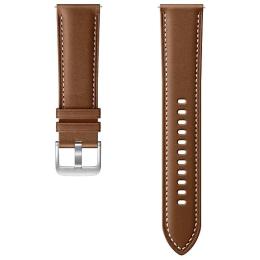 Ремінець для смарт-годинника Samsung Frontier Stitch Leather Band (22mm, M/L) для Samsung Galaxy Watch (46mm) /Watch 3 (45mm) /Gear S3 Brown (ET-SLR84