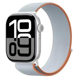 Ремінець для смарт-годинника Blueo Woven Nylon Sport для Apple Watch 42 (ser.1-3)/44/45/46/49mm Gray (00000086661_3)