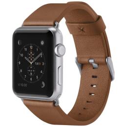 Ремінець для смарт-годинника Belkin Leather Loop для Apple Watch 38mm Brown (F8W731btC01)