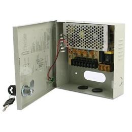 Блок живлення Yoso 12V-5A/4CH імпульсний, в боксі з замком перфорований, 4-х канальний, Q30