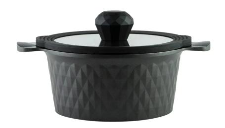 Каструля GUSTO Pepper Black Ice Greblon C2 PR-6001 1.5 л