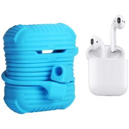 Чохол для навушників i-Smile Armour для Apple AirPods IPH1437 Blue (702331)