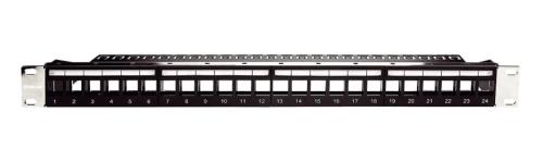 Патч-панель OK-Net OK-DP105-S Складальна FTP 24 порти