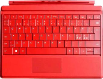 Чохол-клавіатура Microsoft Surface 3 Type Cover Keyboard Red (A7Z-00037)