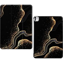 Чохол-книжка для планшета BeCover Smart Case для Apple iPad Pro 11 M5 2025 Black Abstraction (715971)
