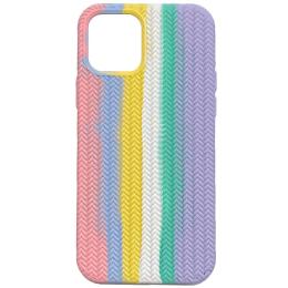 Чохол-накладка EpiK Silicone case Full Braided для iPhone 13 Pro Violet