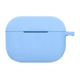 Чохол для навушників EpiK Apple Airpods Pro Silicone Case New with carabine Blue