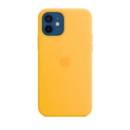 Чохол-накладка Infinity Silicone Case для iPhone 12/12 Pro Yellow