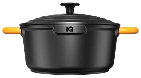 Каструля IQ Be Active алюмінієва 20 см (2.4 л) Black (IQ-2048-20)