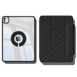 Чохол-книжка для планшета BeCover Ultra Slim Origami Flex з кріпленням для Apple iPad Pro 11 M5 2025 Black (715953)