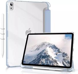 Чохол-книжка для планшета BeCover Soft Edge з кріпленням для Apple Pencil для Apple iPad Air 11 M4 2028 Light Blue (715265)