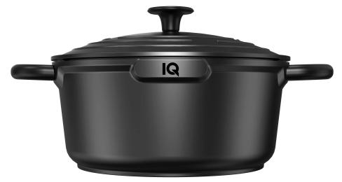 Каструля IQ Be Simple алюмінієва 24 см (4.2 л) Black (IQ-2049-24)
