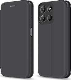 Чохол-книжка MakeFuture Flip для Motorola Moto G17/G17 Power Graphite (MCP-MG17/G17PGP)
