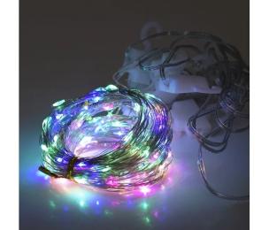 Гірлянда Voltronic DT-2025/GSP300M USB+пульт, мідний провід, 8 режимів, 3*3 м