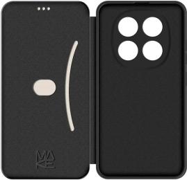 Чохол-книжка MakeFuture Flip для Xiaomi Redmi Note 15 Pro Plus Black (MCP-XRN15PPBK)