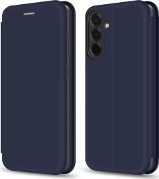 Чохол-книжка MakeFuture Flip для Samsung Galaxy A37 Navy (MCP-SA37NV)