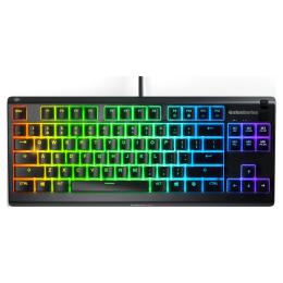 Клавіатура SteelSeries Apex 3 (SS64831) Black TKL USB (ENG/UKR/RU)