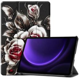 Чохол-книжка BeCover Smart Case для Samsung Galaxy Tab S10 FE X520/X526 10.9 Black Rose (715923)