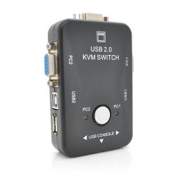 KVM перемикач Voltronic YT-KVM SWITCH 2-портовий USB