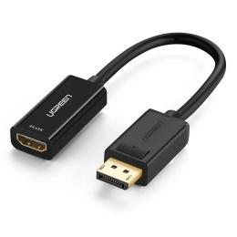 Перехідник Ugreen MM137 DP to HDMI Female Converter Black (40363)