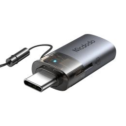 Перехідник Mcdodo OT-7600 Transfer Adapter A to C TF Card Reader Black