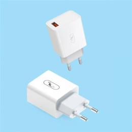 Адаптер живлення для телефона SkyDolphin SC31 White (QC3.0 1USB, 3.5A (MZP-000154))