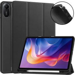Чохол-книжка для планшета BeCover Flexible TPU Mate з кріпленням для стилусу для Xiaomi Redmi Pad 2 11.0 Black (715596)