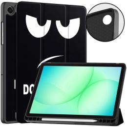 Чохол-книжка для планшета BeCover Flexible TPU Mate з кріпленням для стилусу для Samsung Galaxy Tab A11 SM-X133/X135 Picture Dont Touch (715590)