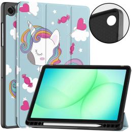 Чохол-книжка для планшета BeCover Flexible TPU Mate з кріпленням для стилусу для Samsung Galaxy Tab A11 SM-X133/X135 Unicorn (715592)