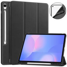 Чохол-книжка для планшета BeCover Flexible TPU Mate з кріпленням для стилусу для Samsung Galaxy Tab S10 FE Plus (SM-X620/SM-X626) 13.1 Black (715595)