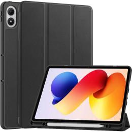 Чохол-книжка для планшета BeCover Flexible TPU Mate з кріпленням для стилусу для Xiaomi Redmi Pad 2 Pro 12.1 Black (715605)
