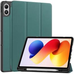 Чохол-книжка для планшета BeCover Flexible TPU Mate з кріпленням для стилусу для Xiaomi Redmi Pad 2 Pro 12.1 Dark Green (715607)