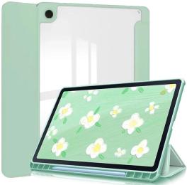Чохол-книжка для планшета BeCover Soft Edge з кріпленням для стилусу для Samsung Galaxy Tab A9 Plus SM-X210/SM-X215/SM-X216 11.0 Green (710778)