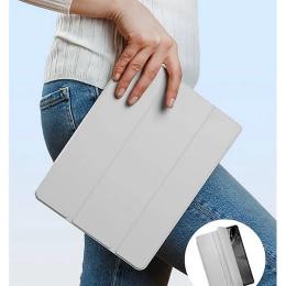 Чохол-книжка для планшета BeCover Soft Edge TPU з кріпленням для Apple Pencil для Apple iPad Pro 11 M5 2025 Gray (716000)