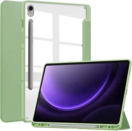 Чохол-книжка для планшета BeCover Soft Edge з кріпленням для стилусу для Samsung Galaxy Tab S10 FE (SM-X520/SM-X526) 10.9 Green (713303)