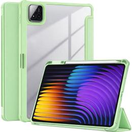 Чохол-книжка для планшета BeCover Soft Edge TPU з кріпленням для стилусу для Xiaomi Pad 7/7 Pro 11.2 Green (715541)