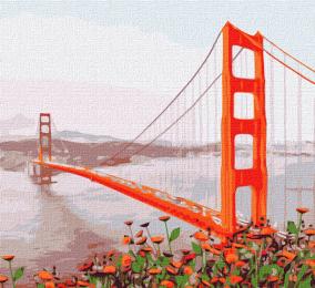 Картина за номерами Идейка 50х50 см KHO3596 Ранкове Сан-Франциско