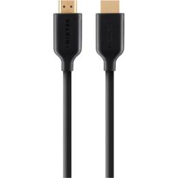 Кабель мультимедійний HDMI to HDMI 1.0 m 4K/Belkin Ultra HD (F3Y021BT1M)