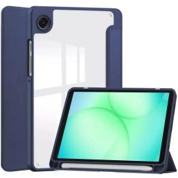 Чохол-книжка для планшета BeCover Soft Edge TPU з кріпленням для стилусу для Samsung Galaxy Tab A11 SM-X133/X135 Deep Blue (715558)