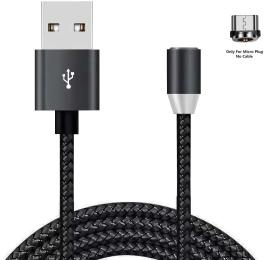 Дата-кабель XoKo SC-355m USB (тато) - microUSB (тато) 1.2 м Magnet Black магнітний