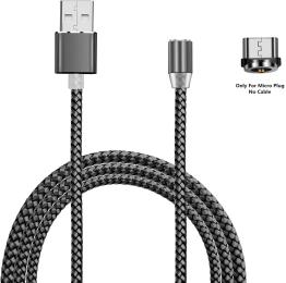 Дата-кабель XoKo Magneto SC-355m 1.2m USB(тато) - microUSB(тато) Gray